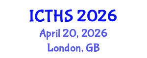 International Conference on Tourism and Hospitality Studies (ICTHS) April 20, 2026 - London, United Kingdom