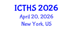 International Conference on Tourism and Hospitality Studies (ICTHS) April 20, 2026 - New York, United States International Conference on Tourism and Hospitality Studies (ICTHS) April 20, 2026 - New York, United States