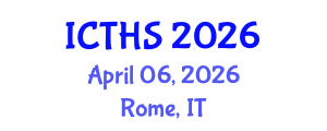 International Conference on Tourism and Hospitality Studies (ICTHS) April 06, 2026 - Rome, Italy International Conference on Tourism and Hospitality Studies (ICTHS) April 06, 2026 - Rome, Italy