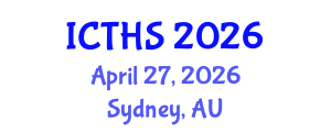 International Conference on Tourism and Hospitality Studies (ICTHS) April 27, 2026 - Sydney, Australia International Conference on Tourism and Hospitality Studies (ICTHS) April 27, 2026 - Sydney, Australia