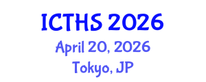 International Conference on Tourism and Hospitality Studies (ICTHS) April 20, 2026 - Tokyo, Japan International Conference on Tourism and Hospitality Studies (ICTHS) April 20, 2026 - Tokyo, Japan