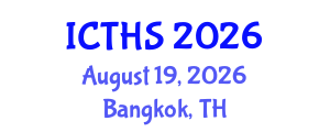 International Conference on Tourism and Hospitality Studies (ICTHS) August 19, 2026 - Bangkok, Thailand International Conference on Tourism and Hospitality Studies (ICTHS) August 19, 2026 - Bangkok, Thailand