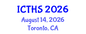 International Conference on Tourism and Hospitality Studies (ICTHS) August 14, 2026 - Toronto, Canada International Conference on Tourism and Hospitality Studies (ICTHS) August 14, 2026 - Toronto, Canada
