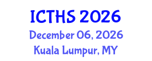 International Conference on Tourism and Hospitality Studies (ICTHS) December 06, 2026 - Kuala Lumpur, Malaysia International Conference on Tourism and Hospitality Studies (ICTHS) December 06, 2026 - Kuala Lumpur, Malaysia