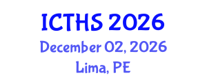 International Conference on Tourism and Hospitality Studies (ICTHS) December 02, 2026 - Lima, Peru International Conference on Tourism and Hospitality Studies (ICTHS) December 02, 2026 - Lima, Peru