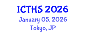 International Conference on Tourism and Hospitality Studies (ICTHS) January 05, 2026 - Tokyo, Japan International Conference on Tourism and Hospitality Studies (ICTHS) January 05, 2026 - Tokyo, Japan