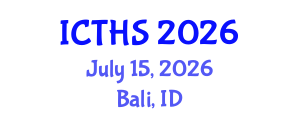 International Conference on Tourism and Hospitality Studies (ICTHS) July 15, 2026 - Bali, Indonesia International Conference on Tourism and Hospitality Studies (ICTHS) July 15, 2026 - Bali, Indonesia