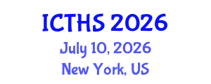 International Conference on Tourism and Hospitality Studies (ICTHS) July 10, 2026 - New York, United States International Conference on Tourism and Hospitality Studies (ICTHS) July 10, 2026 - New York, United States