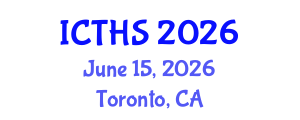 International Conference on Tourism and Hospitality Studies (ICTHS) June 15, 2026 - Toronto, Canada International Conference on Tourism and Hospitality Studies (ICTHS) June 15, 2026 - Toronto, Canada