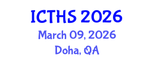 International Conference on Tourism and Hospitality Studies (ICTHS) March 09, 2026 - Doha, Qatar International Conference on Tourism and Hospitality Studies (ICTHS) March 09, 2026 - Doha, Qatar