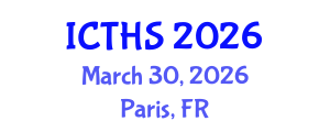 International Conference on Tourism and Hospitality Studies (ICTHS) March 30, 2026 - Paris, France International Conference on Tourism and Hospitality Studies (ICTHS) March 30, 2026 - Paris, France
