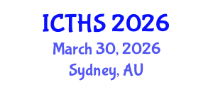 International Conference on Tourism and Hospitality Studies (ICTHS) March 30, 2026 - Sydney, Australia International Conference on Tourism and Hospitality Studies (ICTHS) March 30, 2026 - Sydney, Australia