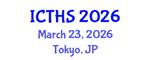 International Conference on Tourism and Hospitality Studies (ICTHS) March 23, 2026 - Tokyo, Japan International Conference on Tourism and Hospitality Studies (ICTHS) March 23, 2026 - Tokyo, Japan