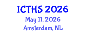 International Conference on Tourism and Hospitality Studies (ICTHS) May 11, 2026 - Amsterdam, Netherlands International Conference on Tourism and Hospitality Studies (ICTHS) May 11, 2026 - Amsterdam, Netherlands