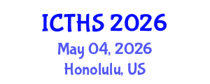 International Conference on Tourism and Hospitality Studies (ICTHS) May 04, 2026 - Honolulu, United States International Conference on Tourism and Hospitality Studies (ICTHS) May 04, 2026 - Honolulu, United States