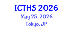 International Conference on Tourism and Hospitality Studies (ICTHS) May 25, 2026 - Tokyo, Japan International Conference on Tourism and Hospitality Studies (ICTHS) May 25, 2026 - Tokyo, Japan