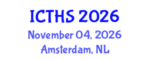 International Conference on Tourism and Hospitality Studies (ICTHS) November 04, 2026 - Amsterdam, Netherlands International Conference on Tourism and Hospitality Studies (ICTHS) November 04, 2026 - Amsterdam, Netherlands