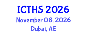 International Conference on Tourism and Hospitality Studies (ICTHS) November 08, 2026 - Dubai, United Arab Emirates