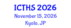 International Conference on Tourism and Hospitality Studies (ICTHS) November 15, 2026 - Kyoto, Japan International Conference on Tourism and Hospitality Studies (ICTHS) November 15, 2026 - Kyoto, Japan