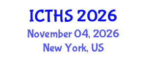 International Conference on Tourism and Hospitality Studies (ICTHS) November 04, 2026 - New York, United States International Conference on Tourism and Hospitality Studies (ICTHS) November 04, 2026 - New York, United States