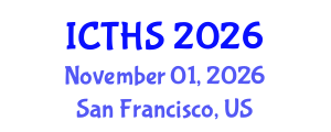 International Conference on Tourism and Hospitality Studies (ICTHS) November 01, 2026 - San Francisco, United States International Conference on Tourism and Hospitality Studies (ICTHS) November 01, 2026 - San Francisco, United States