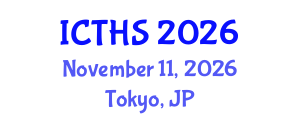 International Conference on Tourism and Hospitality Studies (ICTHS) November 11, 2026 - Tokyo, Japan International Conference on Tourism and Hospitality Studies (ICTHS) November 11, 2026 - Tokyo, Japan