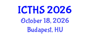 International Conference on Tourism and Hospitality Studies (ICTHS) October 18, 2026 - Budapest, Hungary International Conference on Tourism and Hospitality Studies (ICTHS) October 18, 2026 - Budapest, Hungary