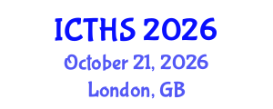 International Conference on Tourism and Hospitality Studies (ICTHS) October 21, 2026 - London, United Kingdom International Conference on Tourism and Hospitality Studies (ICTHS) October 21, 2026 - London, United Kingdom