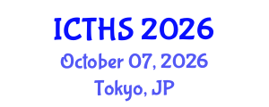 International Conference on Tourism and Hospitality Studies (ICTHS) October 07, 2026 - Tokyo, Japan