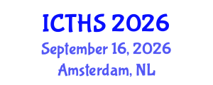 International Conference on Tourism and Hospitality Studies (ICTHS) September 16, 2026 - Amsterdam, Netherlands International Conference on Tourism and Hospitality Studies (ICTHS) September 16, 2026 - Amsterdam, Netherlands