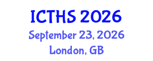 International Conference on Tourism and Hospitality Studies (ICTHS) September 23, 2026 - London, United Kingdom International Conference on Tourism and Hospitality Studies (ICTHS) September 23, 2026 - London, United Kingdom