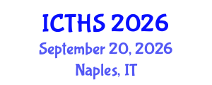 International Conference on Tourism and Hospitality Studies (ICTHS) September 20, 2026 - Naples, Italy International Conference on Tourism and Hospitality Studies (ICTHS) September 20, 2026 - Naples, Italy