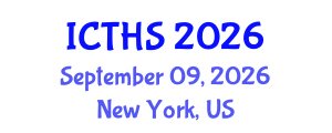 International Conference on Tourism and Hospitality Studies (ICTHS) September 09, 2026 - New York, United States International Conference on Tourism and Hospitality Studies (ICTHS) September 09, 2026 - New York, United States