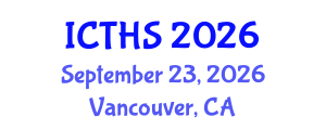 International Conference on Tourism and Hospitality Studies (ICTHS) September 23, 2026 - Vancouver, Canada