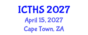 International Conference on Tourism and Hospitality Studies (ICTHS) April 15, 2027 - Cape Town, South Africa International Conference on Tourism and Hospitality Studies (ICTHS) April 15, 2027 - Cape Town, South Africa