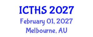 International Conference on Tourism and Hospitality Studies (ICTHS) February 01, 2027 - Melbourne, Australia International Conference on Tourism and Hospitality Studies (ICTHS) February 01, 2027 - Melbourne, Australia