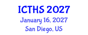 International Conference on Tourism and Hospitality Studies (ICTHS) January 16, 2027 - San Diego, United States International Conference on Tourism and Hospitality Studies (ICTHS) January 16, 2027 - San Diego, United States