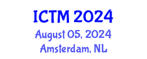 International Conference on Tourism and Management (ICTM) August 05, 2024 - Amsterdam, Netherlands