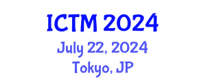 International Conference on Tourism and Management (ICTM) July 22, 2024 - Tokyo, Japan