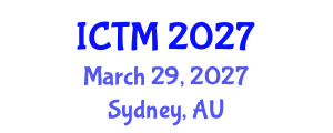 International Conference on Tourism and Management (ICTM) March 29, 2027 - Sydney, Australia International Conference on Tourism and Management (ICTM) March 29, 2027 - Sydney, Australia