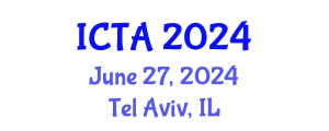 International Conference on Tourism Anthropology (ICTA) June 27, 2024 - Tel Aviv, Israel