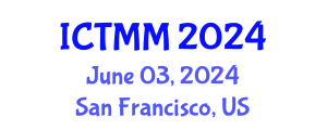 International Conference on Tourism Marketing and Management (ICTMM) June 03, 2024 - San Francisco, United States