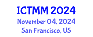 International Conference on Tourism Marketing and Management (ICTMM) November 04, 2024 - San Francisco, United States