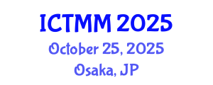 International Conference on Tourism Marketing and Management (ICTMM) October 25, 2025 - Osaka, Japan