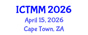 International Conference on Tourism Marketing and Management (ICTMM) April 15, 2026 - Cape Town, South Africa