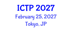 International Conference on Tourism Policy (ICTP) February 25, 2027 - Tokyo, Japan International Conference on Tourism Policy (ICTP) February 25, 2027 - Tokyo, Japan