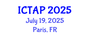 International Conference on Toxicology and Applied Pharmacology (ICTAP) July 19, 2025 - Paris, France