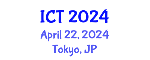 International Conference on Toxicology (ICT) April 22, 2024 - Tokyo, Japan