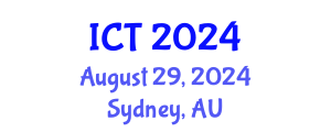 International Conference on Toxicology (ICT) August 29, 2024 - Sydney, Australia