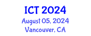 International Conference on Toxicology (ICT) August 05, 2024 - Vancouver, Canada
